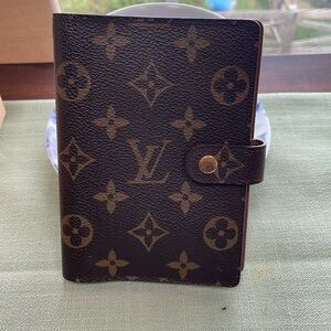 ❌❌❌SOLD❌Price Reduction 🔥🔥🔥🔥LOUIS VUITTON MONOGRAM PM AGENDA🔥🔥🔥